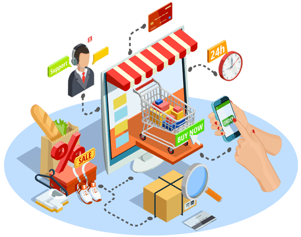 Our services of e-commerce help for business